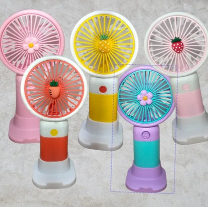 Mini Fan Rechargeable for Kids - Rechargeable USB Battery