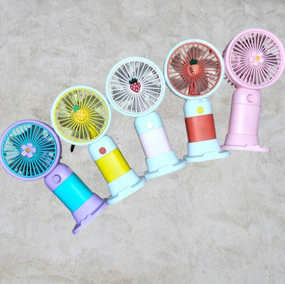 Mini Fan Rechargeable for Kids - Rechargeable USB Battery